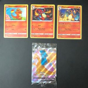 Charizard V Holo (sealed) & Charizard Bundle